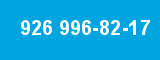 926 996-82-17 926 996-82-17